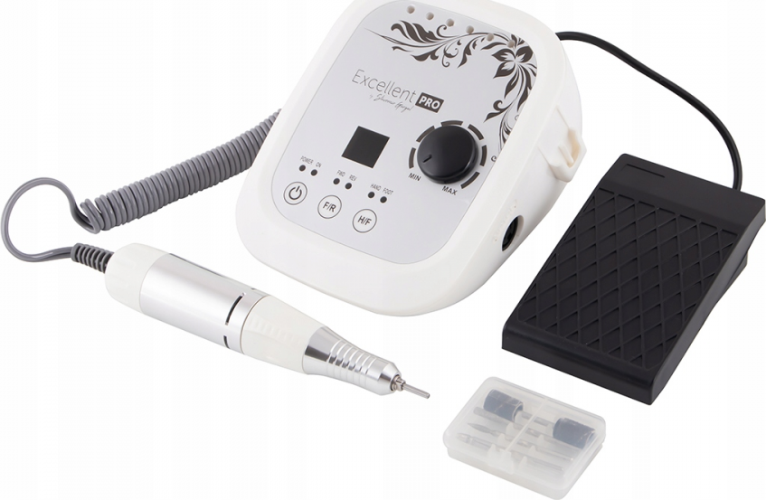 EXCELLENT PRO Bruska na nehty Master Power 45W - bílá