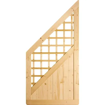 Příslušenství pro zahradní stavbu Zkosená stěna Modern s mřížkou Vladeko