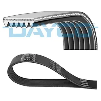 ozubený klínový řemen DAYCO EUROPE 6PK1365