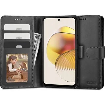 Pouzdro na mobilní telefon Tech-Protect Wallet pro Motorola Moto G73 5G černé