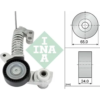 Napínák, žebrovaný klínový řemen INA 534 0354 10