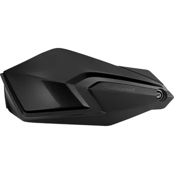 Motodoplněk Chrániče páček POLISPORT S-DUAL s montážní sadou Černý/černý