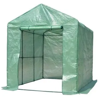 Skleník M.A.T Group Plachta k fóliovníku 135 g/m2 zelená 2,5 x 1,79 x 2,11 m