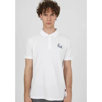 Pánské tričko Pánské tričko John Frank JFTPOLO15-Tiger Bílá XL