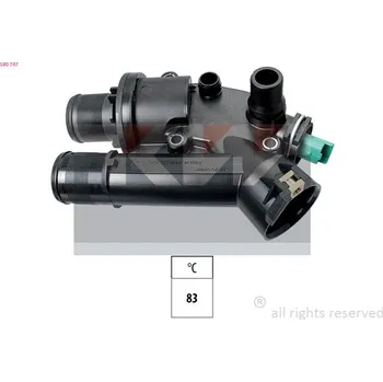 Těsnění motoru Termostat, chladivo KW 580 747