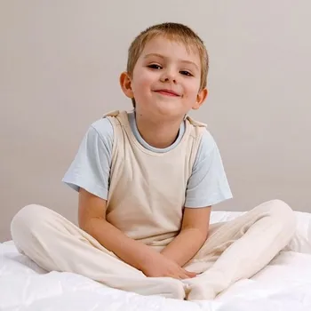 Chlapecké pyžamo DermaProtec pyžamové kalhoty Žabka, velikost 98/104