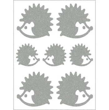 Reflexní nažehlovací motivy - ježci