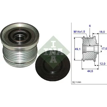 Předstihová spojka INA 535 0182 10