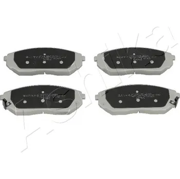 Brzdová destička Sada brzdových destiček, kotoučová brzda ASHIKA GROUP 50-K0-008