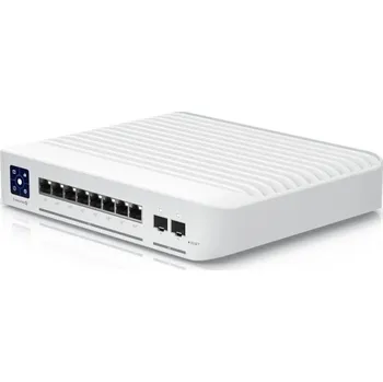 Switch UBNT USW-Enterprise-8-PoE [8x 2.5G RJ45, 2x 10G SFP+, 120W PoE budget, PoE+ 802.3af/at, 1,3" dotykový displej]