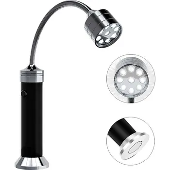 Lampička LED magnetická lampička na auto, gril, čtení, 9 LED 75lm