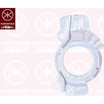 Brzdový kotouč Ochranný plech proti rozstřikování, brzdový kotouč KLOKKERHOLM 3266378