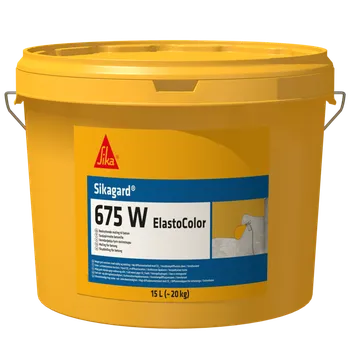 barva na beton Sikagard-675W ElastoColor R9010 V1/4 15L