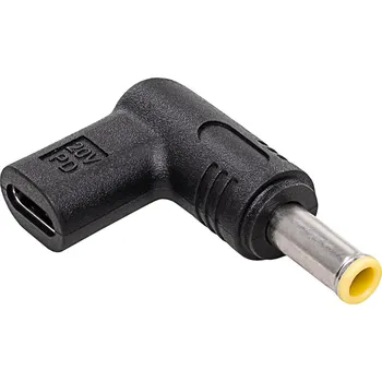 Redukce Adaptér pro notebooky AK-ND-C16 USB-C / 5.5 x 3.0 mm