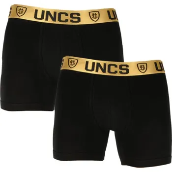 Sada pánského spodního prádla 2PACK pánské boxerky UNCS Goldman nadrozměr (21L172PSPP) 4XL Možnost vrácení zboží ZDARMA do 120 dnů!