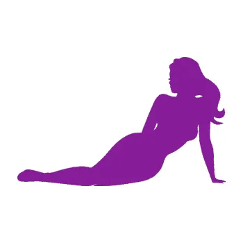 Polep vozidla SAMOLEPKA Erotická žena 051 levá (14 - fialová) NA AUTO, NÁLEPKA, FÓLIE, POLEP, TUNING, VLASTNÍ TEXT, TISK, AUTOSAMOLEPKY.cz, POLEPY, OBRÁZEK, LOGO, SAMOLEPKY