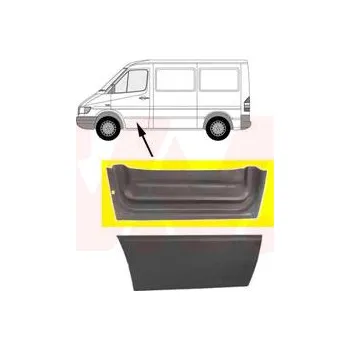 Dveře karosérie Dveře, karoserie VAN WEZEL 3075272