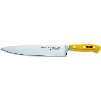 Kuchařský nůž kovaný Premier Plus v délce 26 cm DICK Žlutá