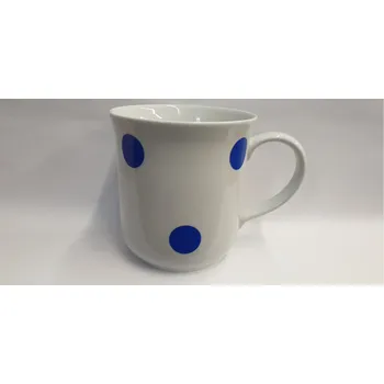 ČESKÝ PORCELÁN Hrnek GOLEM 1,5 l, modrý puntík