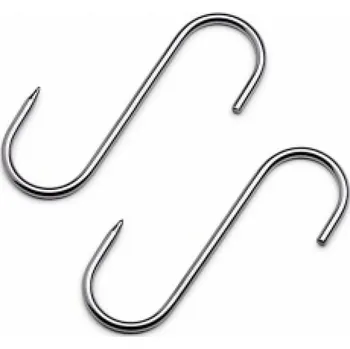 Háček na maso nerezový 100 x 4 mm