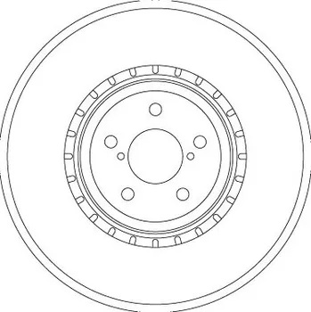 Brzdový kotouč Brzdový kotouč TRW DF6923S