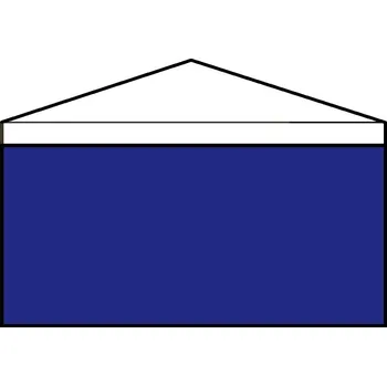 Zahradní stan boční stěna k nůžkovému stanu 4,5 m plná - různé barvy - modrá