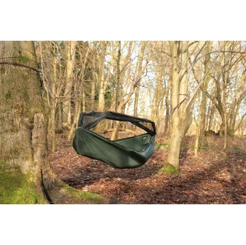 Houpací síť DD Hammocks Hamaka Frontline SuperLight - OLIVE
