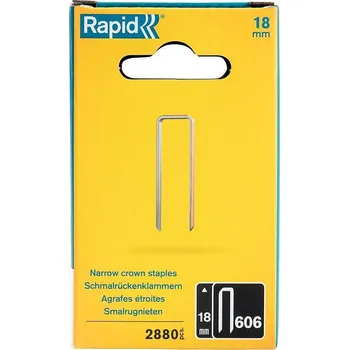 Průmyslová sponka Spony Rapid č. 606, 18mm, 2880ks
