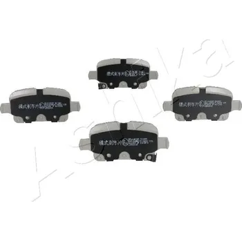 Brzdová destička Sada brzdových destiček, kotoučová brzda ASHIKA GROUP 51-00-0400