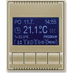 Termostat pokojový univerzální 3292E-A10301 33 šampaňská Time ABB