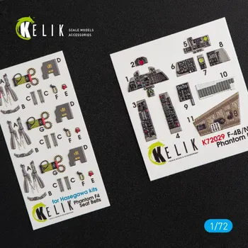 Plastikový model 1/72 F-4(B,N) 'Phantom II' interior 3D (HAS)