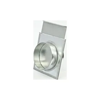 Příslušenství pro vzduchotechniku Šoupátko, uzávěr kruhový plochý, průměr 120mm