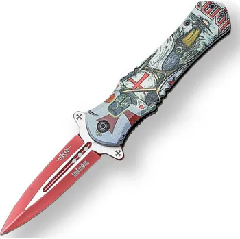 lovecký nůž Zavírací Templářský Nůž III Joker