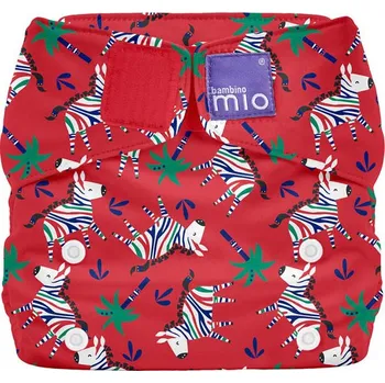 Plenkové kalhoty Bambino Mio Bambino Mio Miosolo látková plenka all in one Zebra Dazzle" "Barva:vzorované|Druh:látkové|Typ:vše v jednom|Zapínání:na suchý zip|