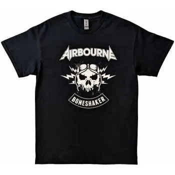 Pánské oblečení Merch Airbourne: Airbourne Unisex T-shirt: R 'n' R Boneshaker (back Print) (small) S