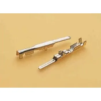 Auto elektroinstalace Neizolovaný konektor 2,3mm samec pro kabel 1-2 mm2