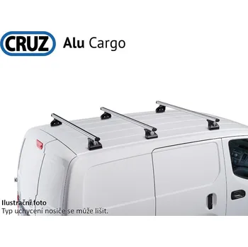 Střešní nosič Fiat Scudo 22- L1H1/L2H1/L3H1, Cruz Alu Cargo