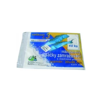 Sáček na potraviny Sáček do mrazáku 20 ks č 4 35x50 cm