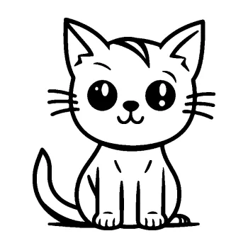 Samolepící dekorace SAMOLEPKA Kočka 036 levá (01 - černá) NA AUTO, NÁLEPKA, FÓLIE, POLEP, TUNING, VLASTNÍ TEXT, TISK, AUTOSAMOLEPKY.cz, POLEPY, OBRÁZEK, LOGO, SAMOLEPKY