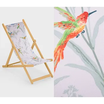 Lehátkovina šíře 45 cm s potiskem ptáčků a květin LH16