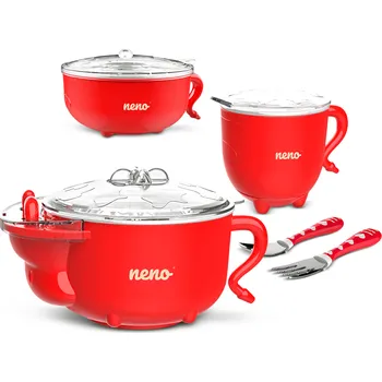 Termoska NENO Mucca - Set termonádobí (červené)