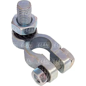 Autobaterie Aku svorka - se šroubem M10 - mínus