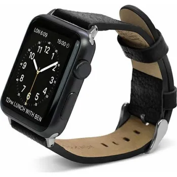 Chytré hodinky Řemínek X-doria X-Doria Lux Apple Watch 38mm černá/černá 23821