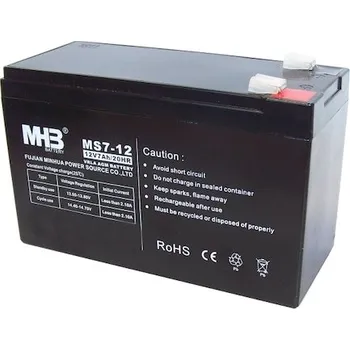 Autobaterie Záložní akumulátor 12V - 7 Ah