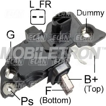 Alternátor Regulátor alternátoru Bosch 0124525070 / F00M145276