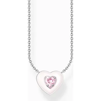 Náhrdelník THOMAS SABO náhrdelník Heart with pink stones KE2184-041-9-L45V