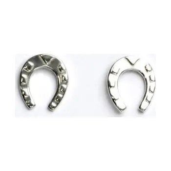 Náušnice Stříbrné náušnice podkova - NŠ11 (Náušnice na šroubek podkovy)