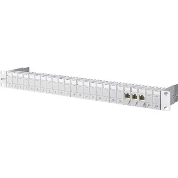 Switch Metz Connect 130920-E 24 portů síťový patch panel 483 mm (19) CAT 6A 1 U vícebarevná osazený