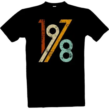 Tričko s potiskem Ročník 1978 Vintage pánské