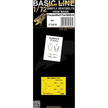 Plastikový model 1/72 Focke-Wulf Fw 109D-9 (IBG) BASIC LINE